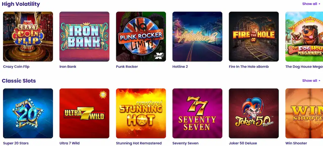 Wildz Casino slots