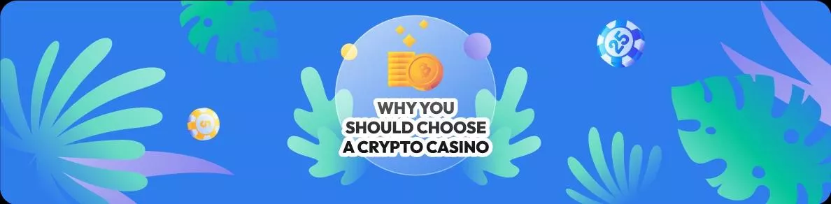 Crypto casino banner