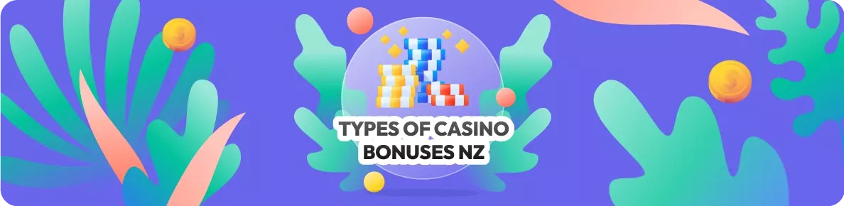 Types of Casino Bonuses in NZ