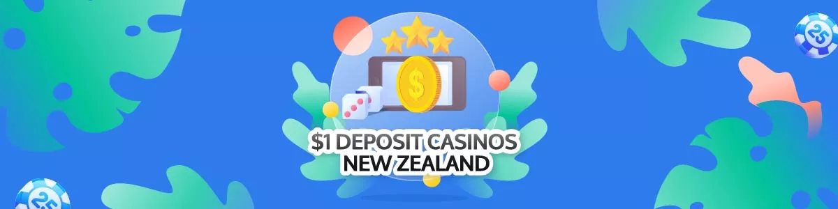 1 Dollar Deposit Casinos Featured Image