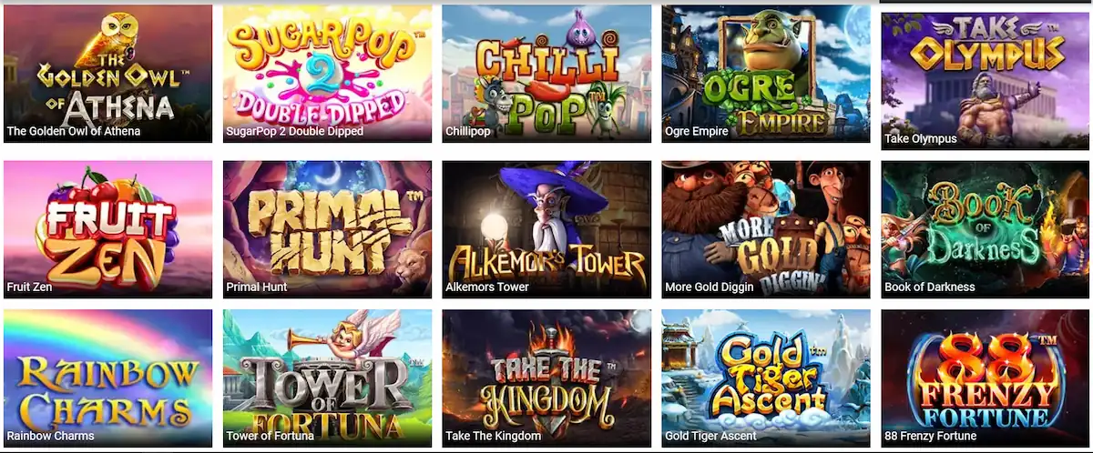 trada-pokie-selection TradaCasino Pokie Selection
