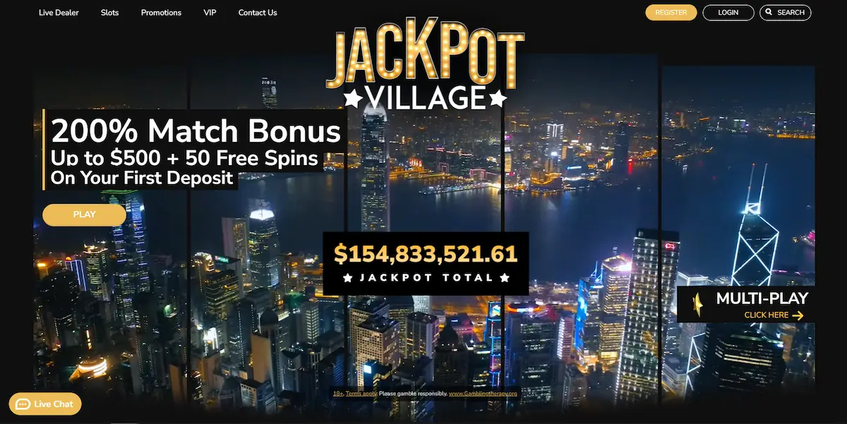 Jackpot Village Bonus