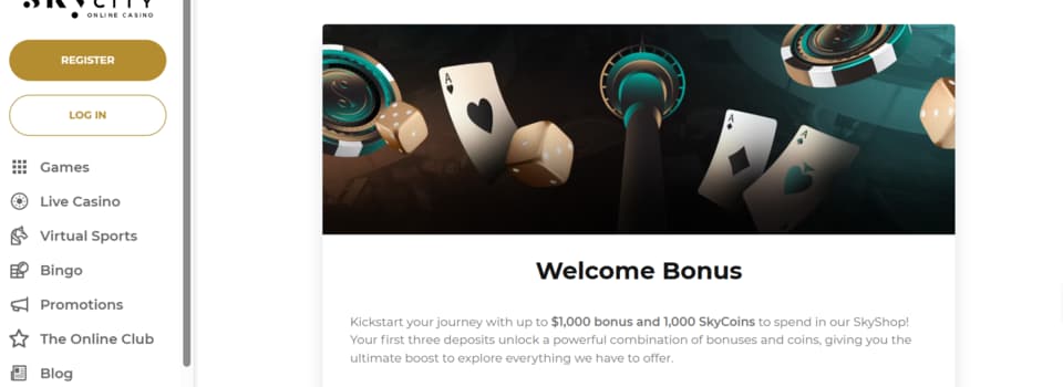 SkyCity Home Page New Zealand BetKiwi