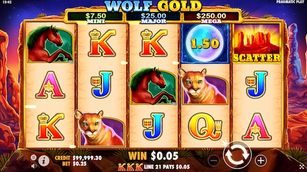 Wolf Gold Gameplay