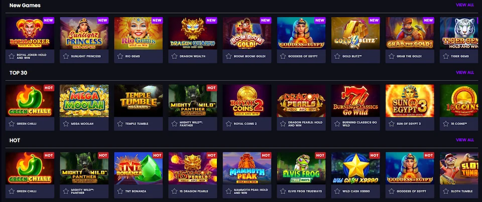 CasiYou Casino Game Selection