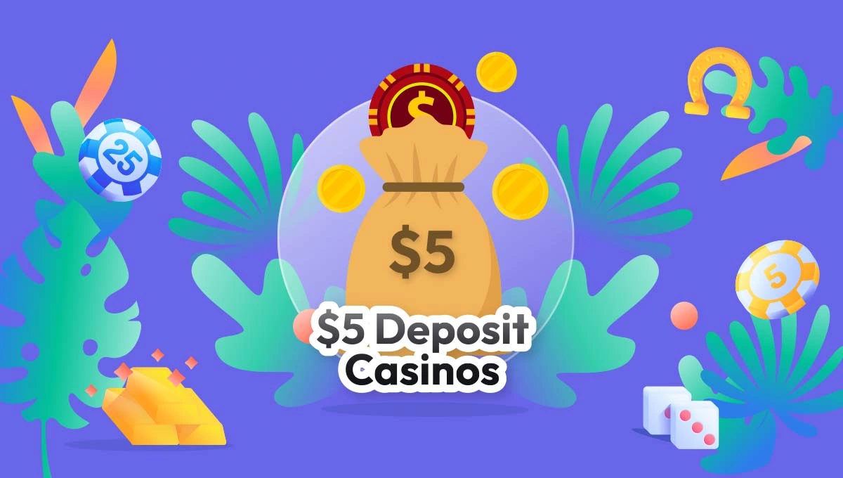 $5 Deposit Casinos Featured Image