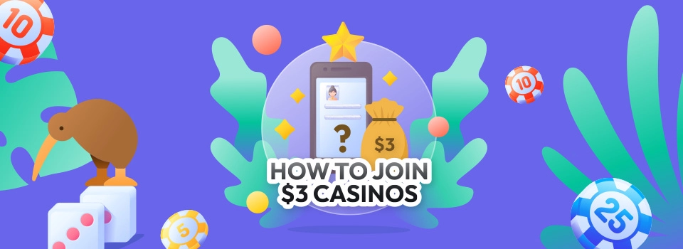 How To Join $3 Deposit Casinos