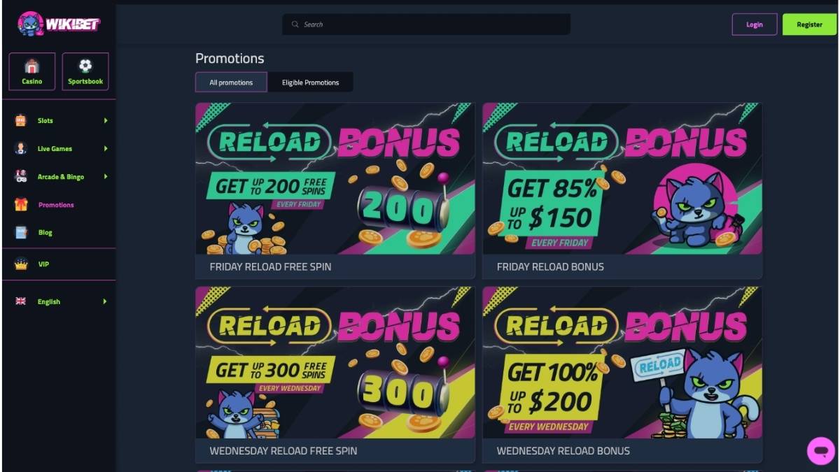 wikibet-casino-bonus wikibet casino bonuses