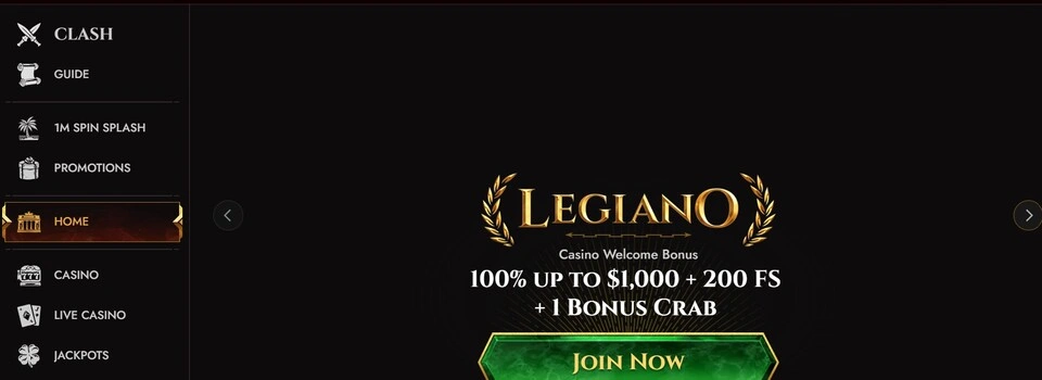 Legiano Casino Homepage New Zealand Betkiwi