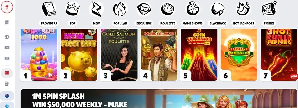 Supabet casino games BetKiwi New Zealand