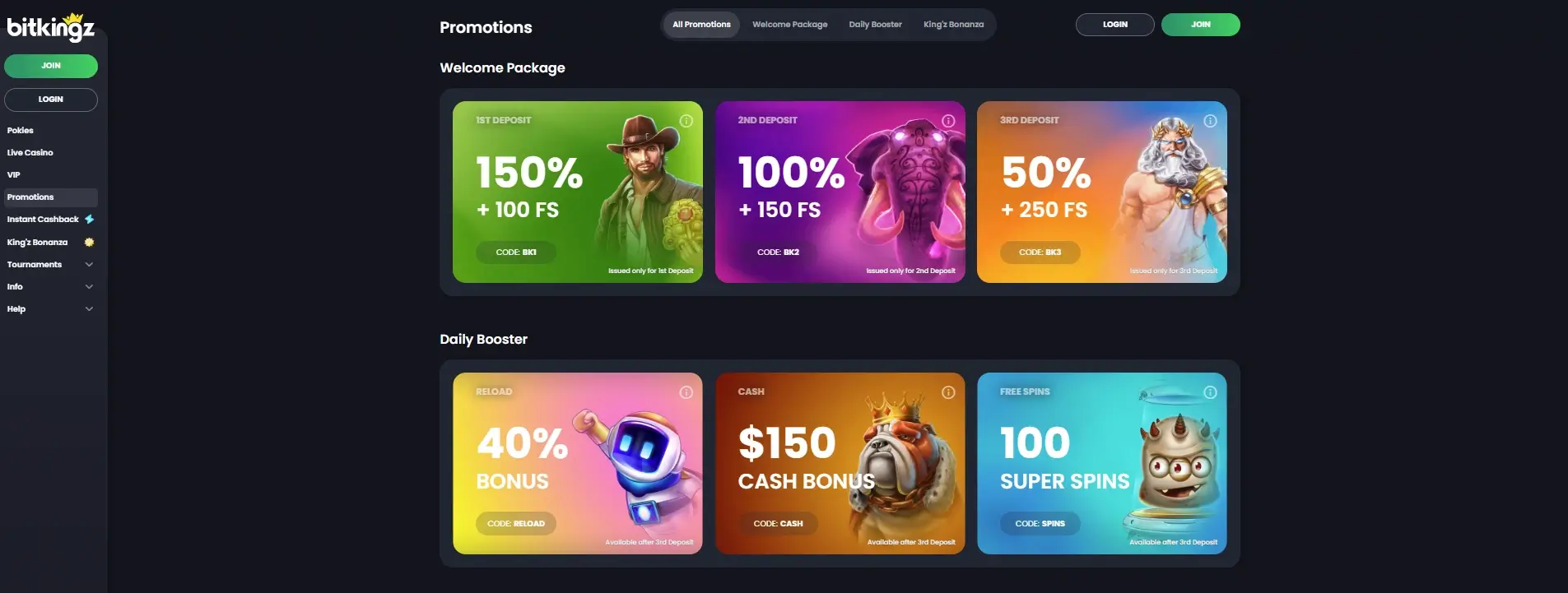 BitKingz bonus New Zealand BetKiwi