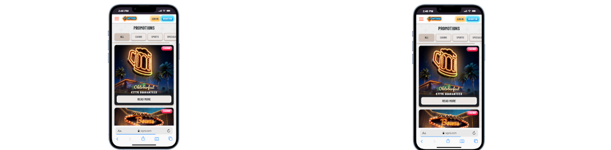 Wyns casino on mobile betkiwi new zealand