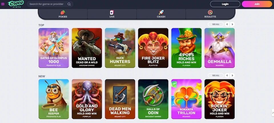 crocoslots-games Crocoslots BetKiwi New Zealand Games