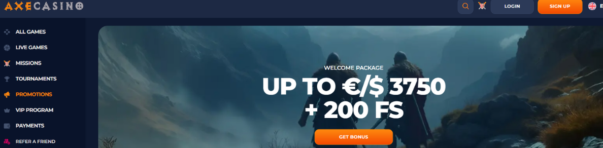 Axe casino bonus Bet Kiwi New Zealand
