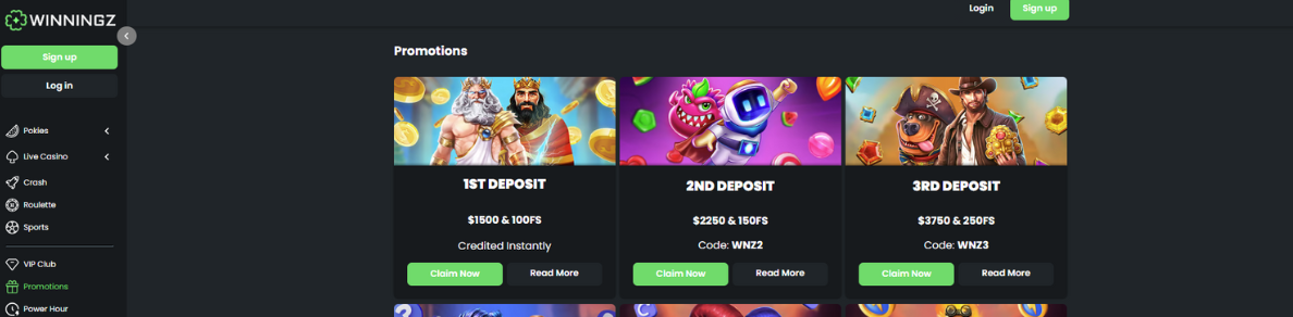 Winnings casino Bonuses BetKiwi New Zealand