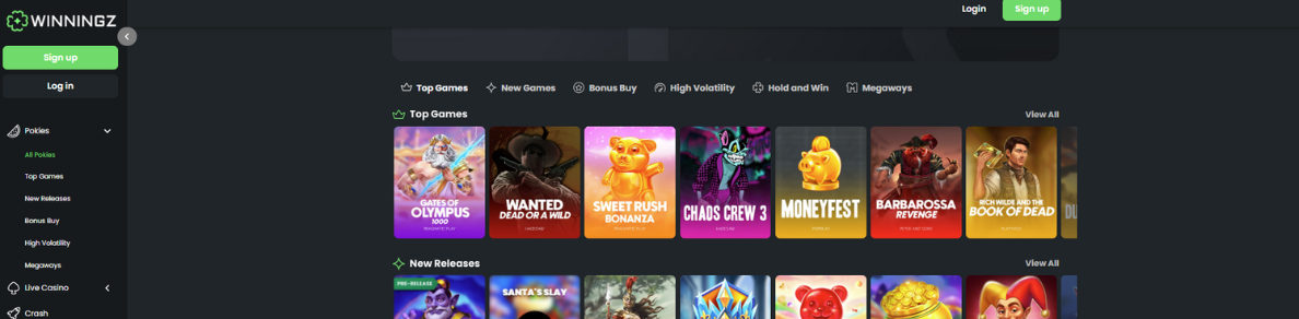 Winnings casino Games BetKiwi New Zealand