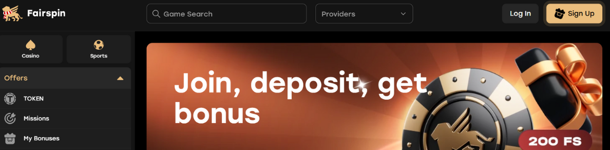 Fairspin Casino Review Home Page New Zealand Bet Kiwi