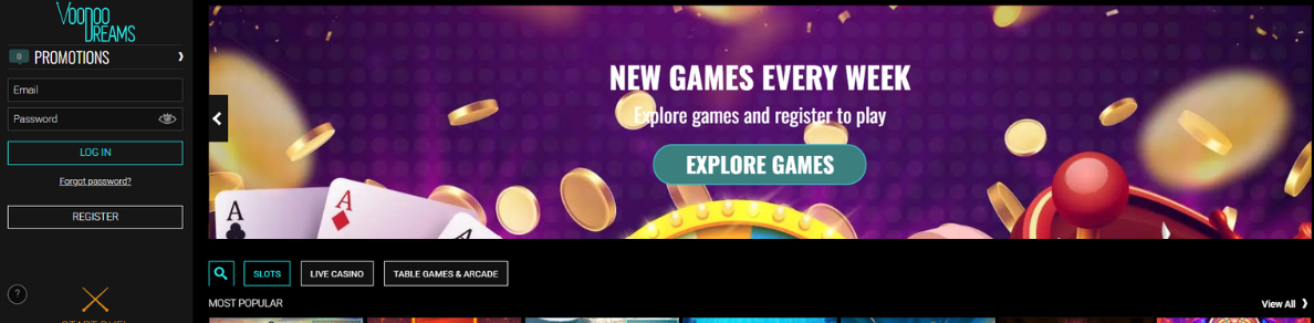 voodoo dreams betkiwi home page new zealand