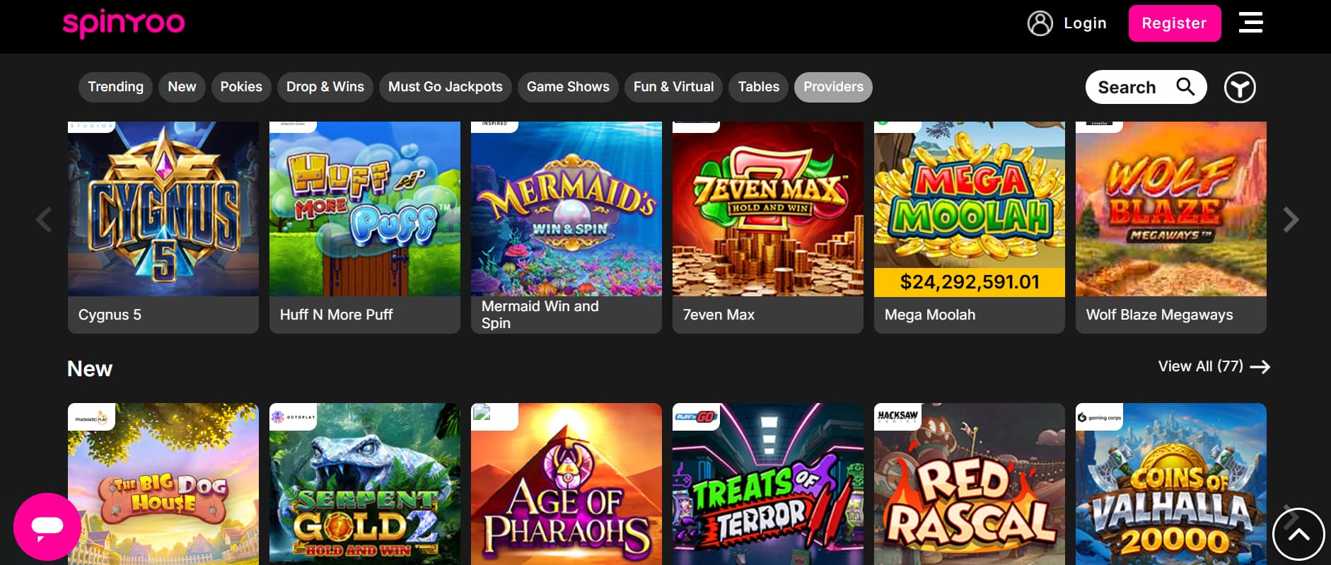 spinyoo games betkiwi new zealand