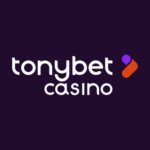 Logo image for Tonybet tonybet white logo Mobile Image